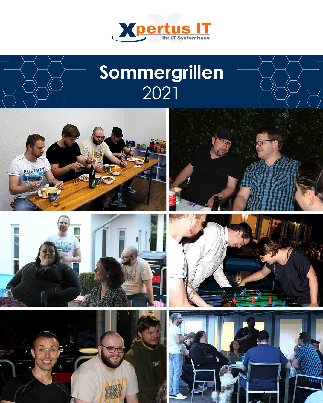 Sommergrillen 2021 Mehr für Dein Business Xpertus IT Systemhaus GmbH